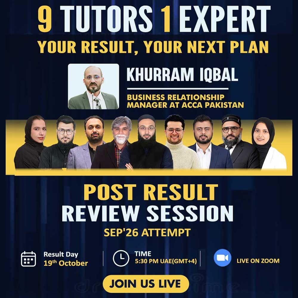 Post Result Review Session For Sep'26 Attempt